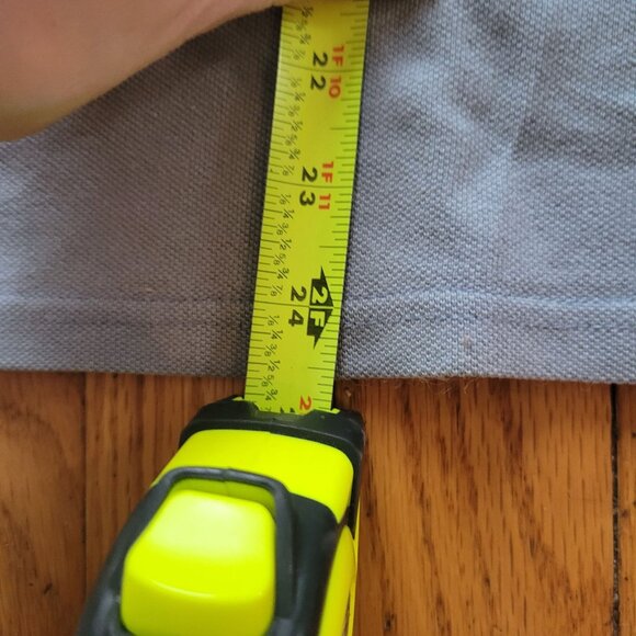 Eddie Bauer Women's Medium Gray Cotton Button-Up Mock Neck Short Sleeve Shirt - Picture 2 of 4